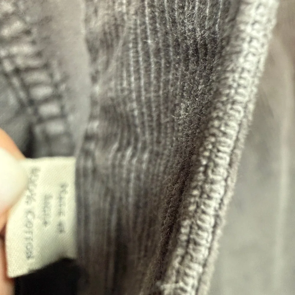 J.Crew Corduroy Pants Mens 32x32 Gray‎ Vintage Slim Straight Cotton Trousers